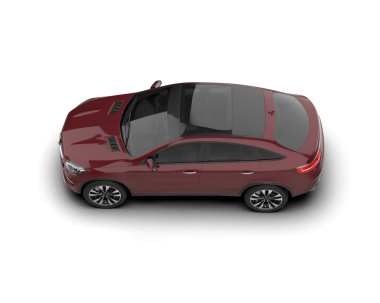 modern lüks araba siyah arka planda izole.