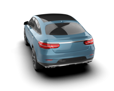 Mavi modern jipin 3 boyutlu resmi