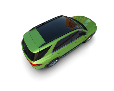 Bir markanın 3 boyutlu görüntülemesi - daha az genel SUV