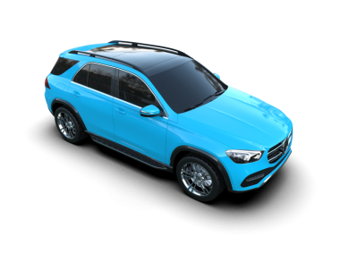 Beyaz arkaplandaki bir arabanın 3 boyutlu canlandırması