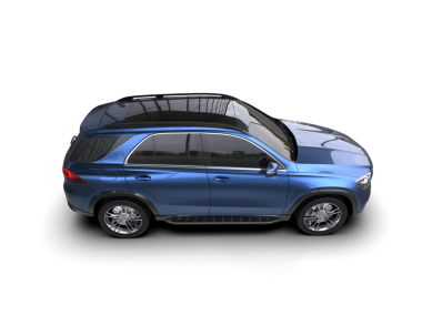 Siyah arkaplandaki araba 3 boyutlu görüntüleme