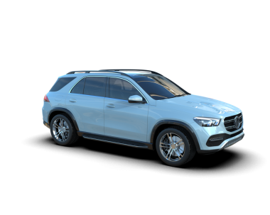 Stüdyo ortamında markasız bir SUV 'un 3 boyutlu çizimi