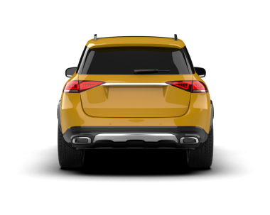 Sarı modern cip. izole edilmiş 3d görüntüleme