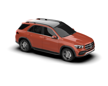 Modern SUV arka planda izole edildi. 3D görüntüleme - 3D