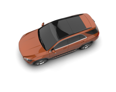 Bir arabanın 3 boyutlu görüntüsü