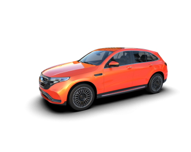 Beyaz stüdyo arka planında daha az markalı, daha az genel bir arabanın 3 boyutlu çizimi