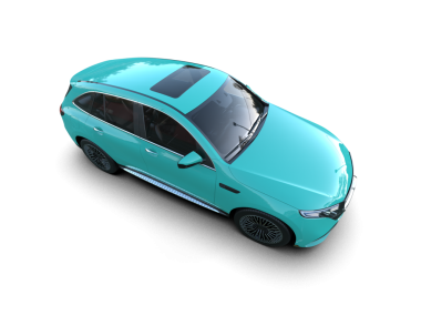 modern otomobil arka planda izole edildi