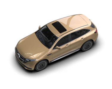 araba beyaz arkaplanda izole edildi