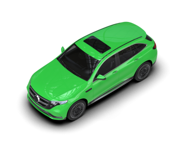 Bir markanın 3 boyutlu görüntülemesi - beyaz arkaplanda izole edilmiş daha az SUv