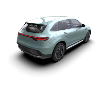 Beyaz arka planda modern lüks bir araba. 3 Boyutlu Hazırlama