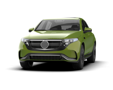 beyaz arka planda modern araba