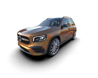 Arka planda araba primi. 3d oluşturma.