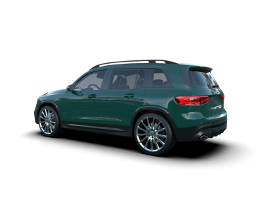 Arka planda bir araba. yüksek kalite, 3 boyutlu illüstrasyon