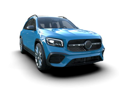 Stüdyo ortamında markasız bir SUV 'un 3 boyutlu çizimi