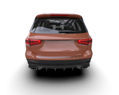 bir arkaplanda izole edilmiş araba