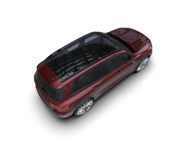 Siyah arkaplanda bir araba