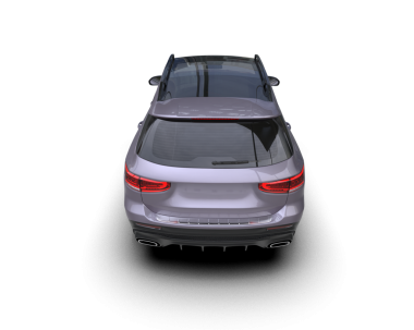 beyaz arkaplanda araba cipi