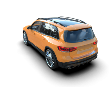 Bir markanın 3 boyutlu tasarımı - daha az genel bir araba