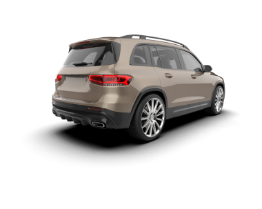 Beyaz arka planda modern bir araba. 3d oluşturma