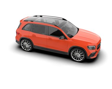 Modern araba. 3d oluşturma