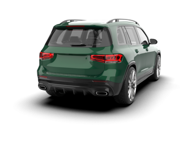 beyaz arka planda modern araba.