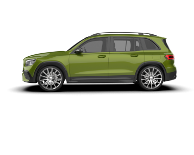 Modern araba. 3d oluşturma