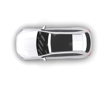 araba beyazda izole edildi