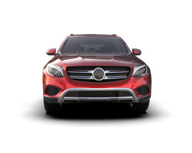 Arka planda lüks bir araba var. 3d oluşturma