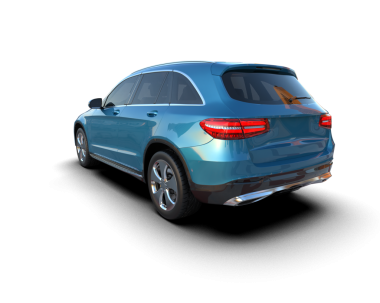 Daha az genel bir konsept arabanın 3 boyutlu çizimi