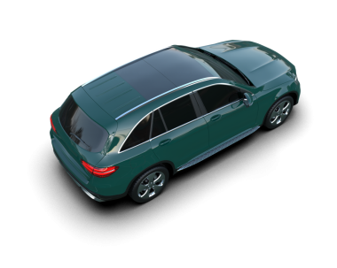 beyaz arkaplanda modern araba