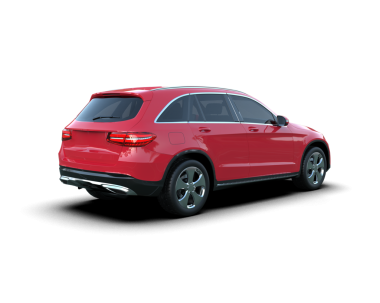 Beyaz arka planda gerçekçi modern bir araba. 3d illüstrasyon.