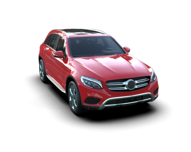 Lüks kırmızı modern otomobil beyaz arkaplanda izole edildi