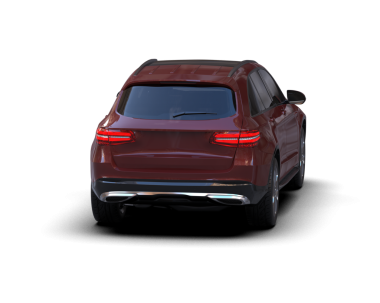 araba beyazda izole edildi