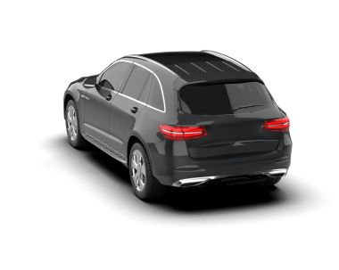 modern lüks modern araba beyaz arka planda.