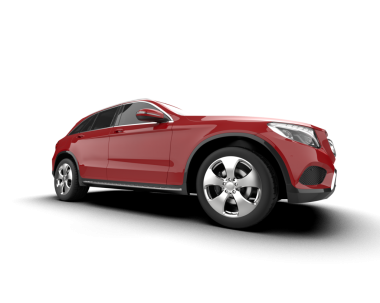 Araba sedanı. yan görünüm