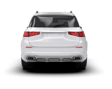 Modern cip gölgeli beyazda izole edilmiş. 3d oluşturma