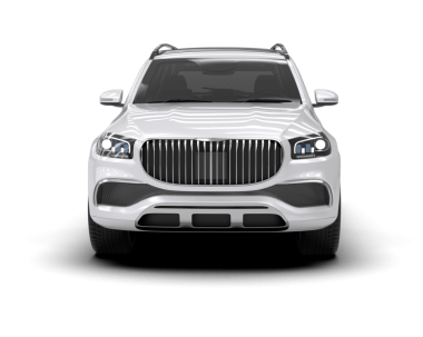 Beyaz lüks SUV araba