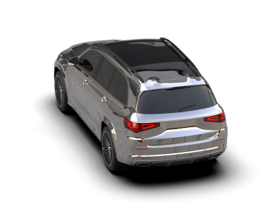 modern cip siyah üzerine izole