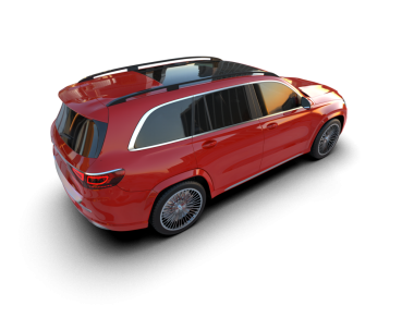 modern lüks araba siyah arka planda