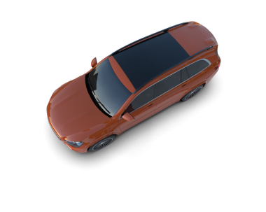 3 boyutlu bir araba.