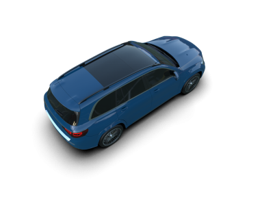 Modern bir arabanın 3 boyutlu çizimi