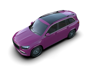 Beyaz arka planda izole edilmiş daha az genel bir konsept otomobilin 3 boyutlu tasarımı