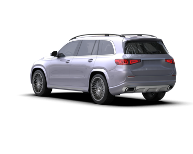 Siyah arka planda lüks bir iş arabası. Yüksek kalite çizim. 3 Boyutlu Hazırlama