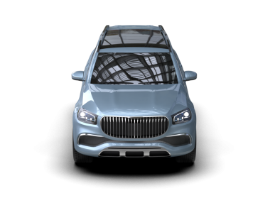 Araba beyaz arka planda izole edilmiş. 3d oluşturma.