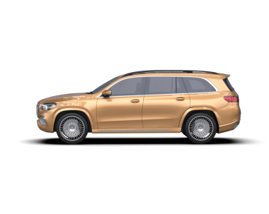 Işık arka planında modern bir araba. 3d oluşturma