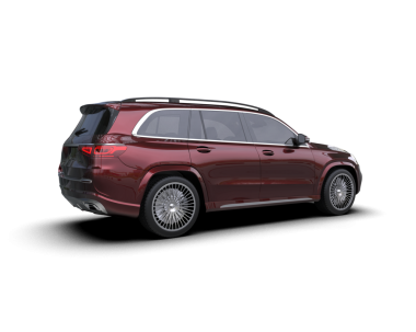 Modern araba arka planda izole edilmiş. 3D görüntüleme - illüstrasyon