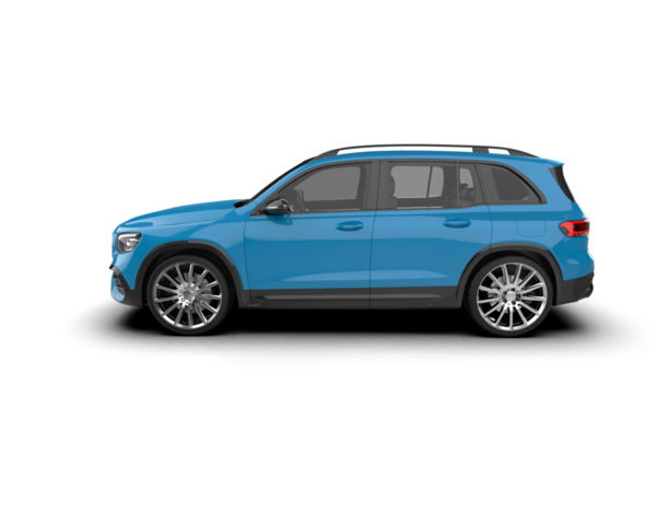 beyaz arkaplanda izole edilmiş gerçekçi araba