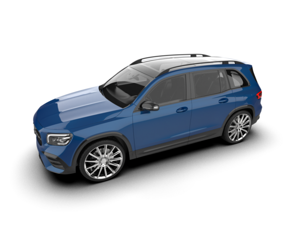 Gerçekçi modern cip beyaz arka planda izole edilmiş. 3 Boyutlu Hazırlama.