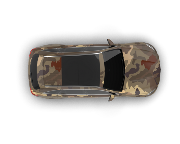 Arka manzaralı araba.