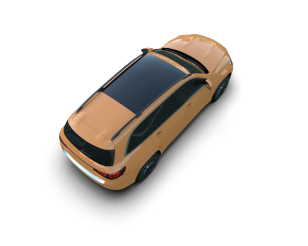 Araba beyaz zemin üzerine